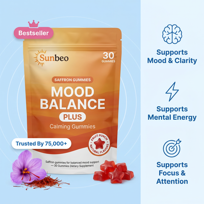 Natural - Saffron Gummy Mood + Focus Support for Kids