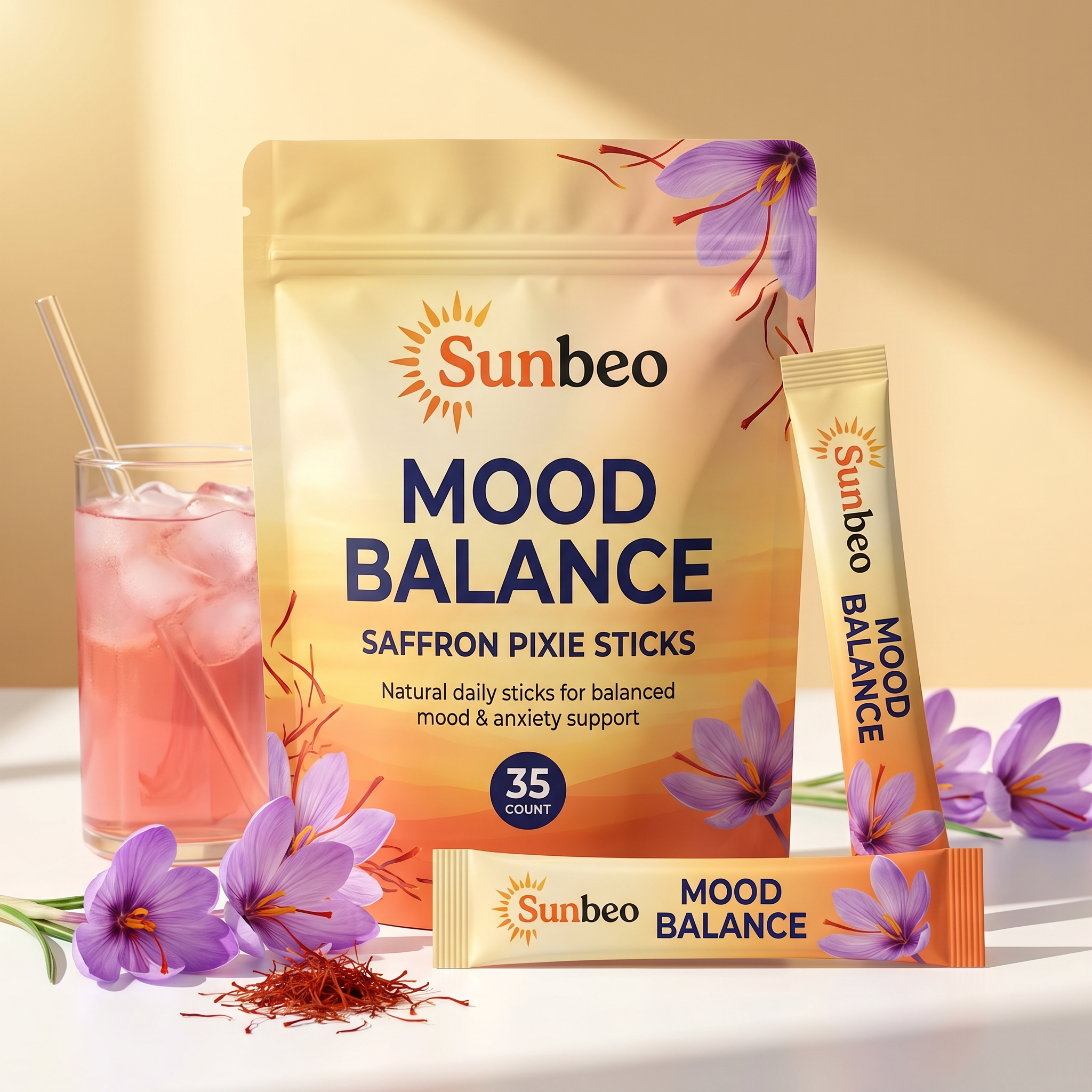 Natural - Saffron Gummy Mood + Focus Support for Kids